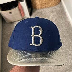 Blue Brooklyn Dodgers hat